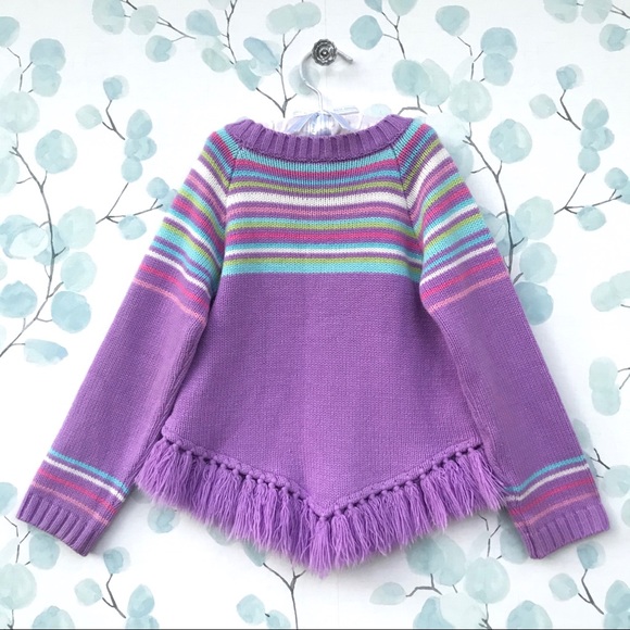 Carter’s Purple Striped Kids Sweater - Picture 6 of 6